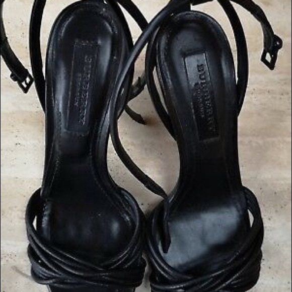 NEW Burberry Alyssa Strappy Heels size40 NEW - Picture 3 of 6